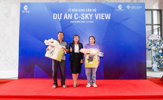 CƯ DÂN C-SKY VIEW CHÍNH THỨC NHẬN CĂN HỘ MỚI